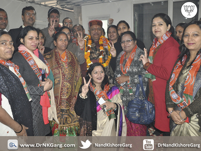 किरण बेदी जी के नेतृत्व में पार्टी मिशन 60 प्लस हासिल करेगी